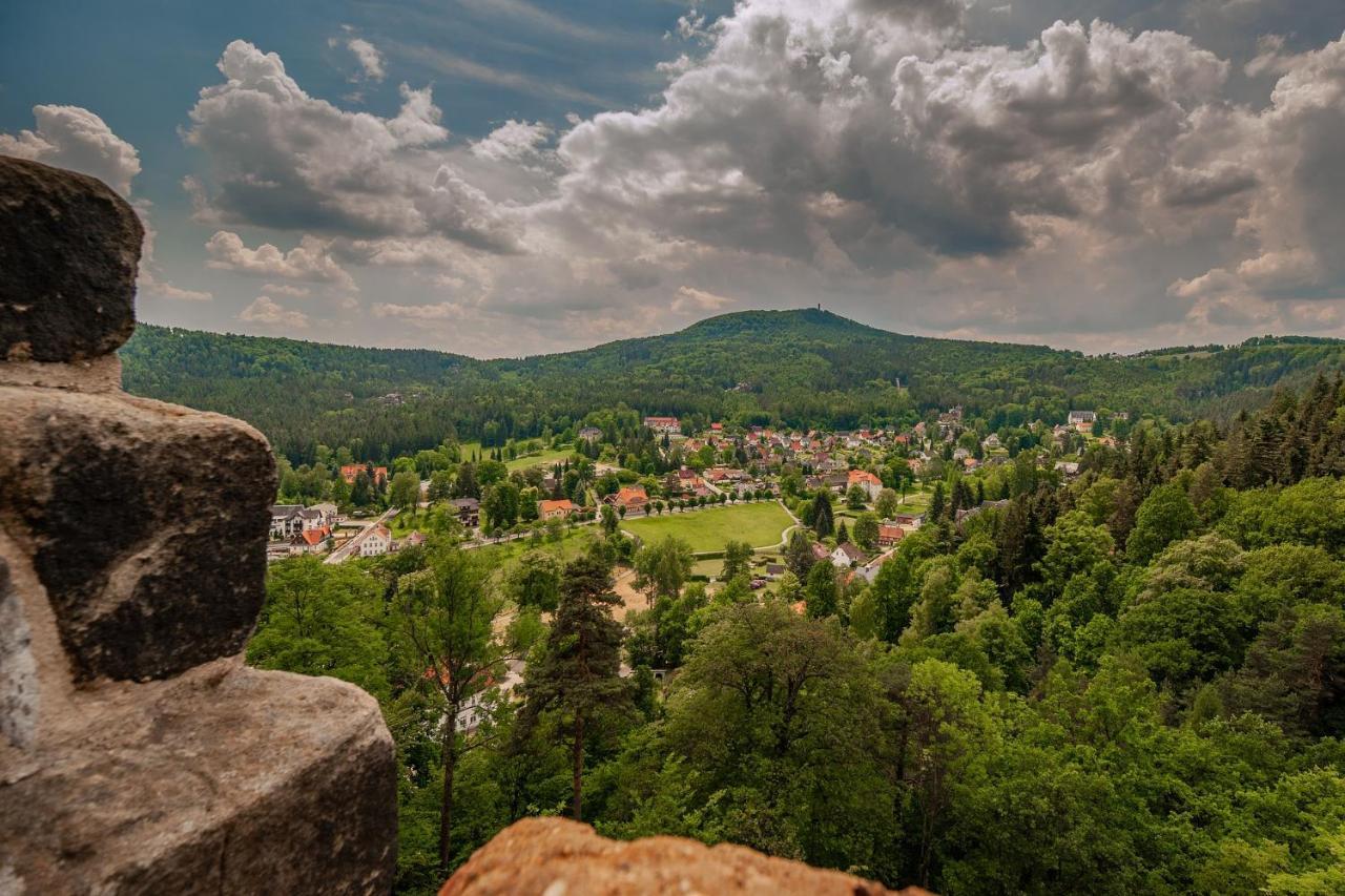Wohlfuehlzeit Im Zittauer Gebirge Apartment Luaran gambar